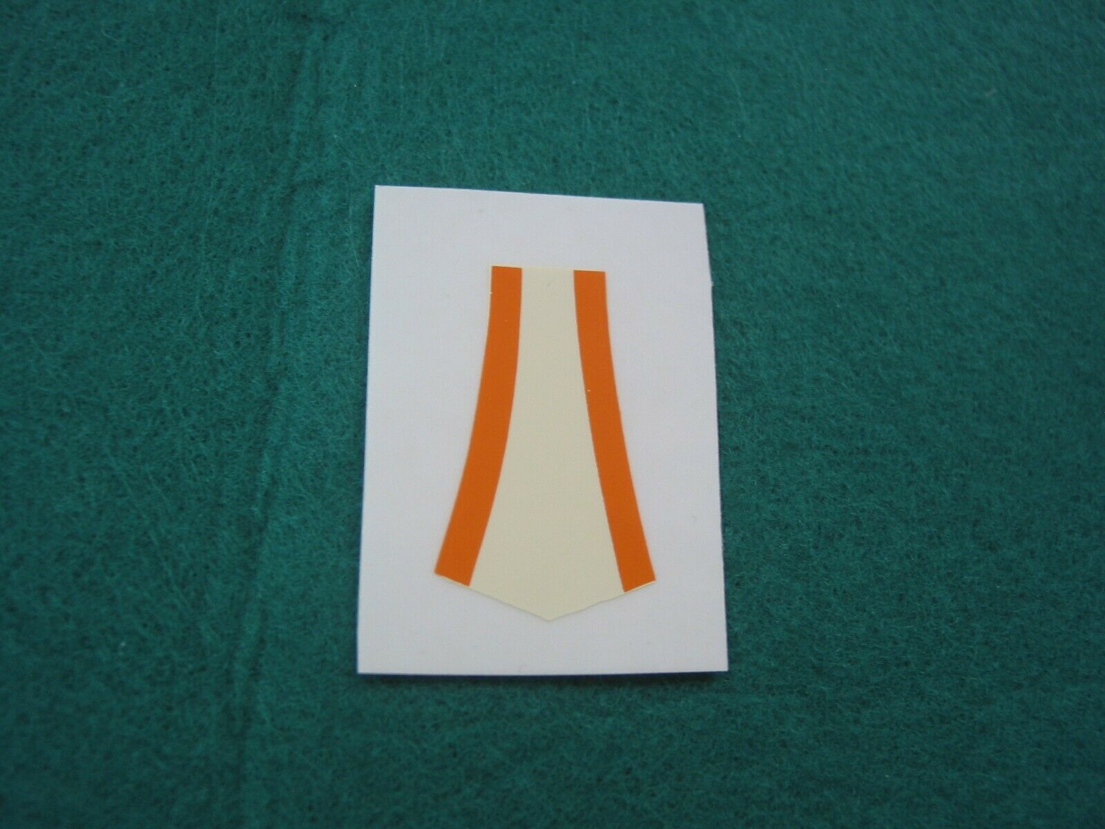RS15 Repro Scalextric Decal OFF WHITE FRONT C6 PANTHER   NEED CUTTING OUT 