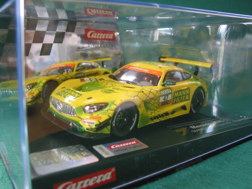 CARRERA 27617 MERCEDES AMG GT3 MANNFILTER 47 BNIB SCALEXTRIC